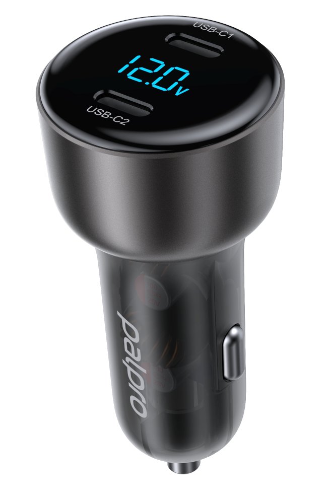 CC04 60W Dual Ports 2*USB-C Car Charger