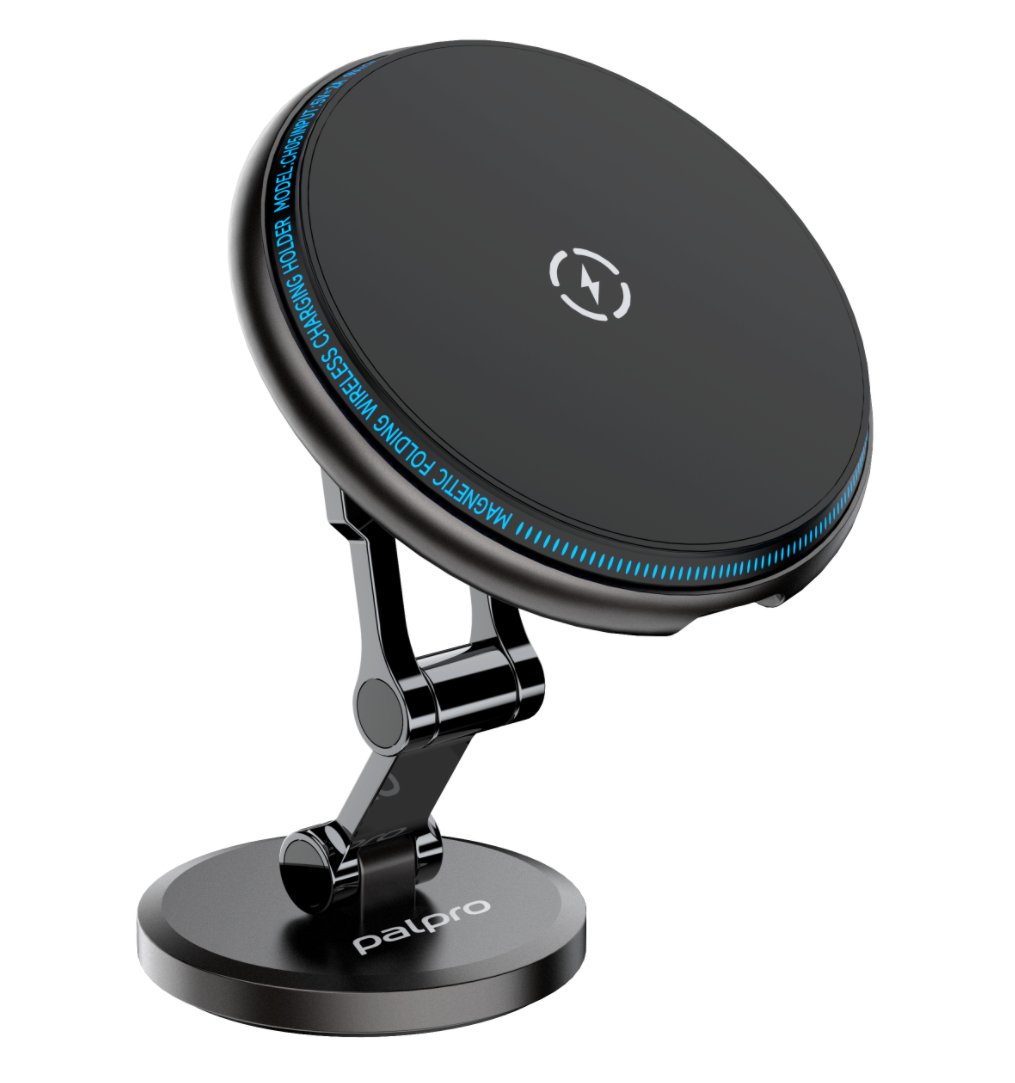 CH05 foldable magnetic wireless car holder for dashboard
