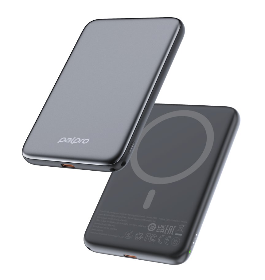 PB03 5000mAh 22.5W Ultra-slim Wireless Charging Power Bank