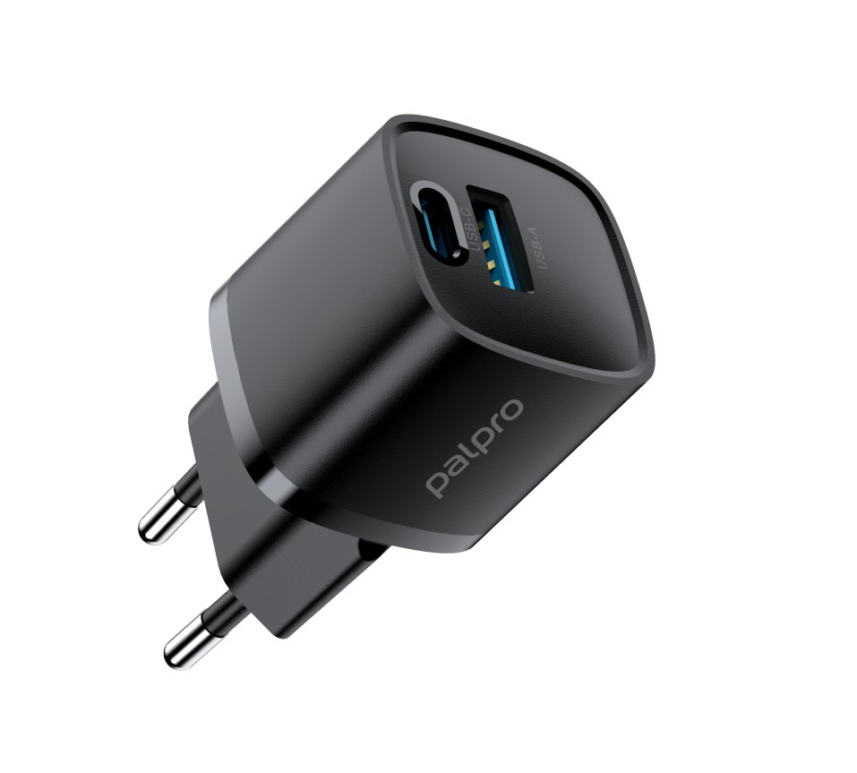 WE04 PD30W GaN Dual Ports USB-C+USB-A Charger